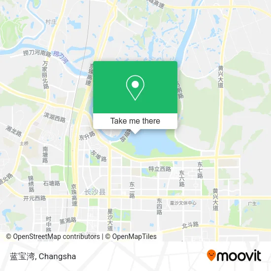 蓝宝湾 map