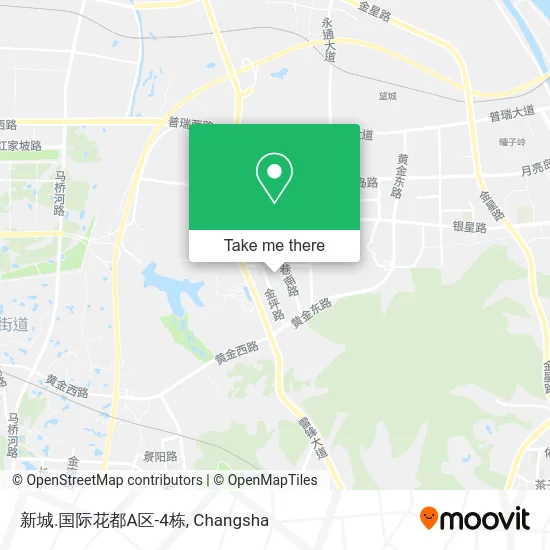 新城.国际花都A区-4栋 map