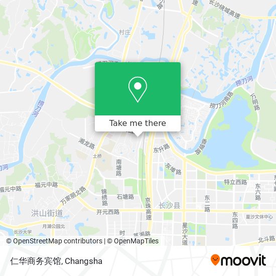 仁华商务宾馆 map