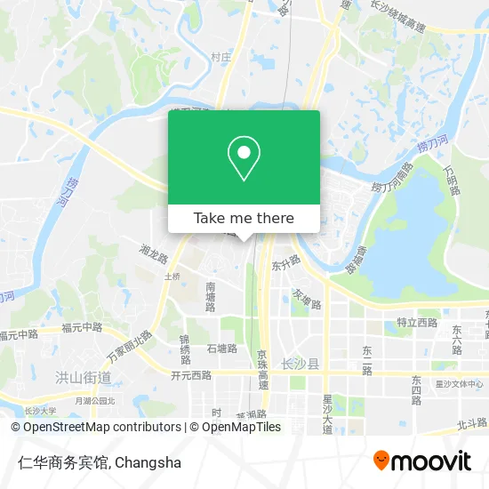仁华商务宾馆 map