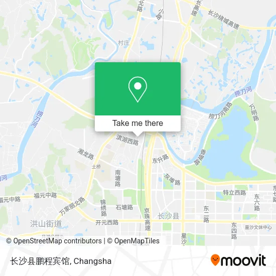长沙县鹏程宾馆 map