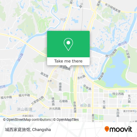 城西家庭旅馆 map