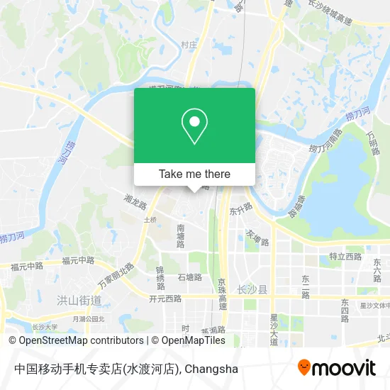 中国移动手机专卖店(水渡河店) map