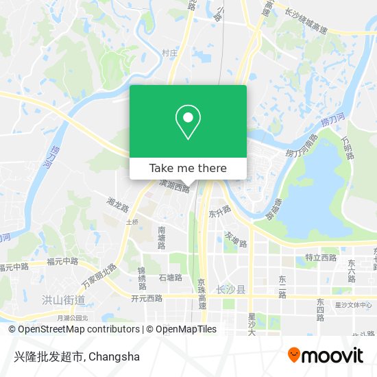 兴隆批发超市 map