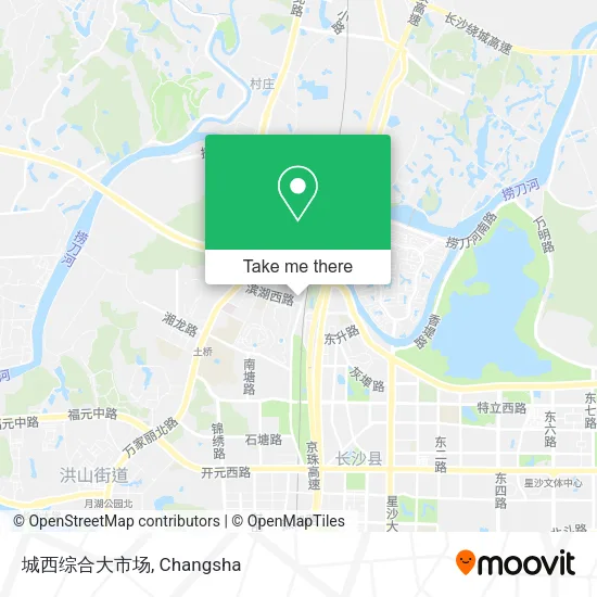 城西综合大市场 map