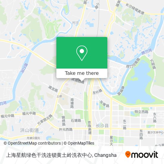 上海星航绿色干洗连锁黄土岭洗衣中心 map