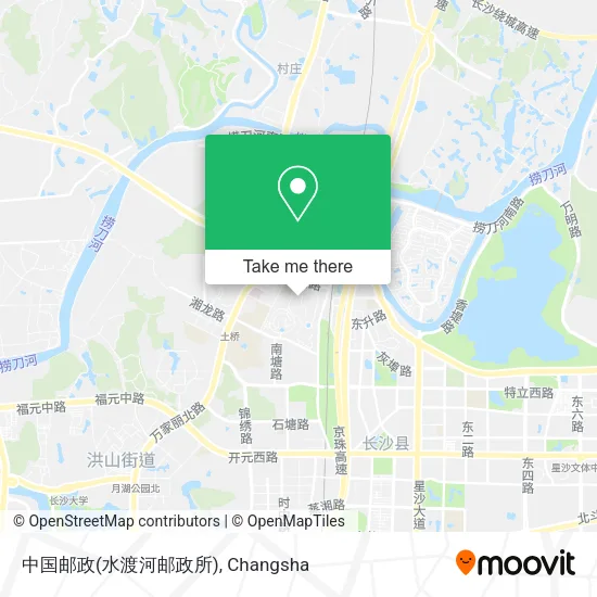 中国邮政(水渡河邮政所) map