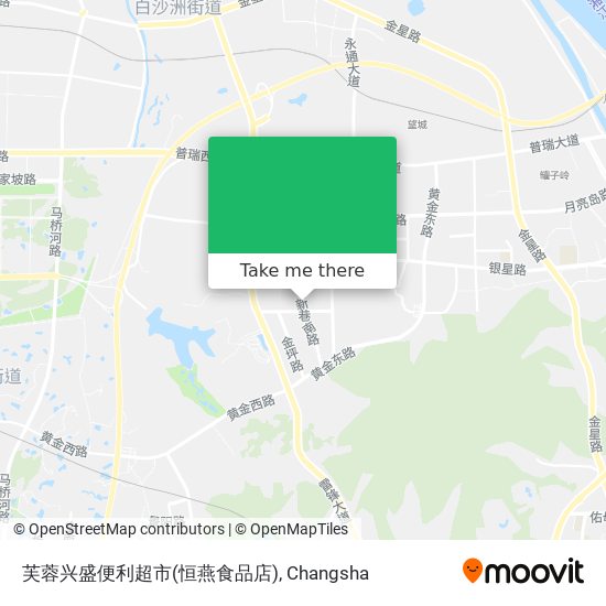 芙蓉兴盛便利超市(恒燕食品店) map