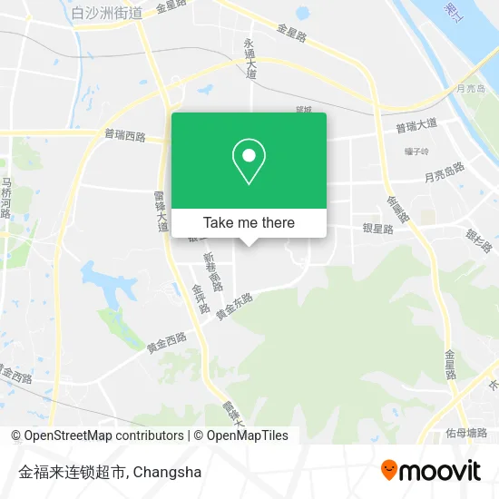 金福来连锁超市 map