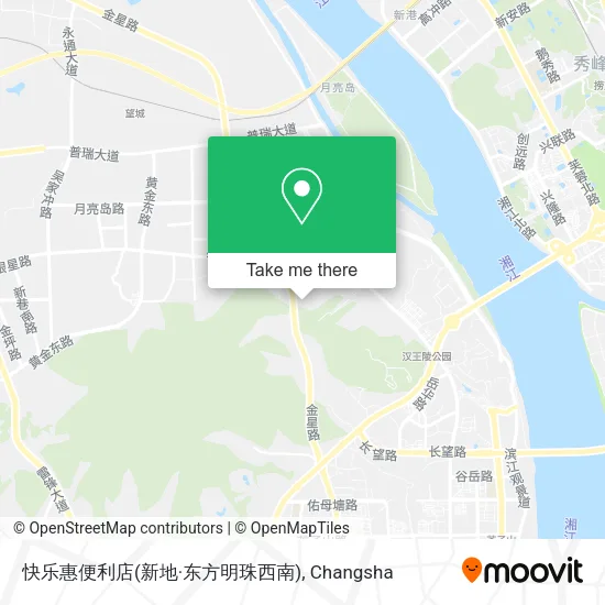 快乐惠便利店(新地·东方明珠西南) map