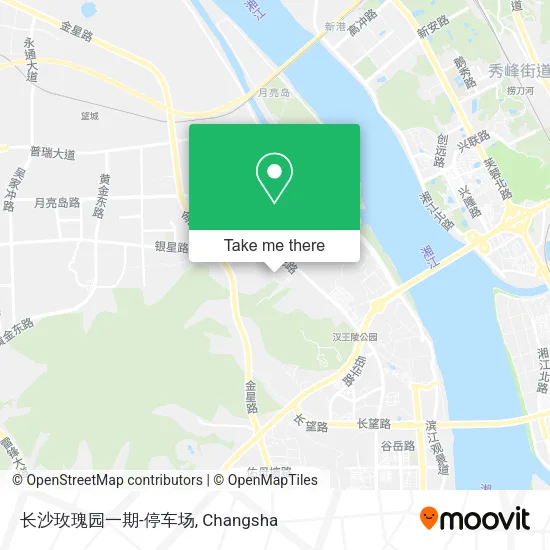 长沙玫瑰园一期-停车场 map