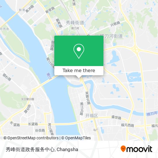 秀峰街道政务服务中心 map