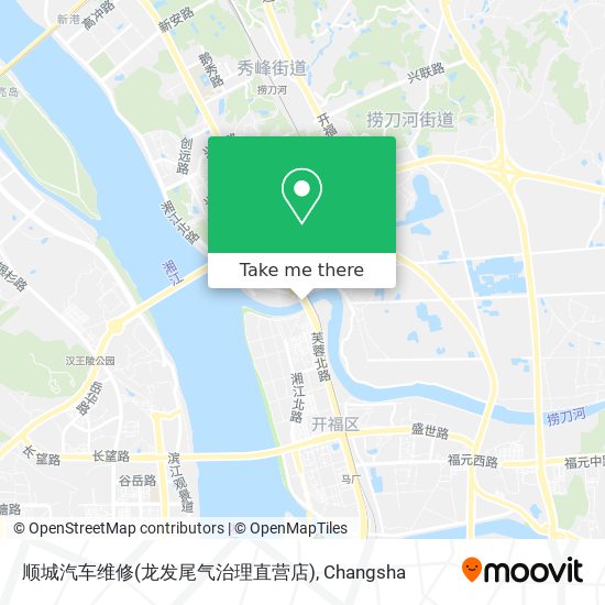 顺城汽车维修(龙发尾气治理直营店) map