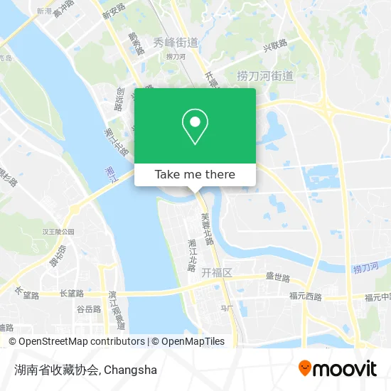 湖南省收藏协会 map
