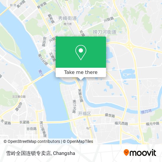 雪岭全国连锁专卖店 map