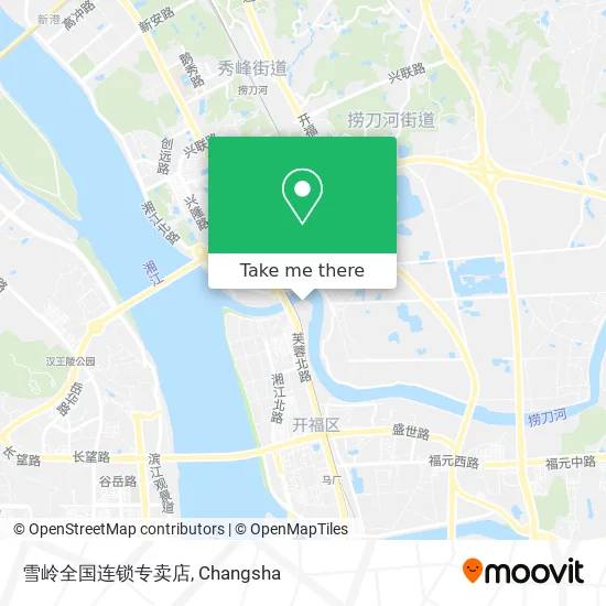 雪岭全国连锁专卖店 map