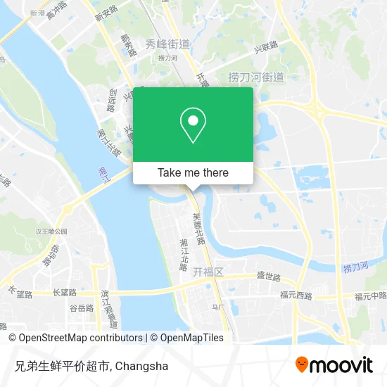 兄弟生鲜平价超市 map