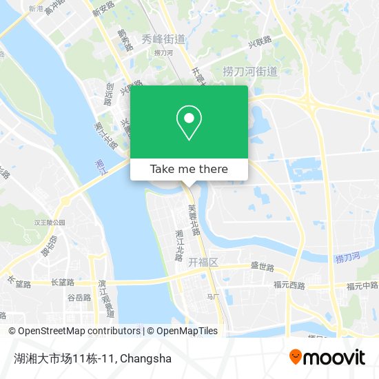 湖湘大市场11栋-11 map