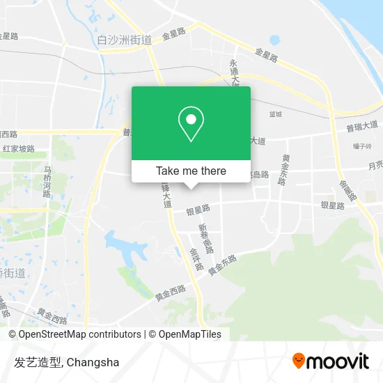 发艺造型 map