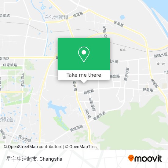 星宇生活超市 map