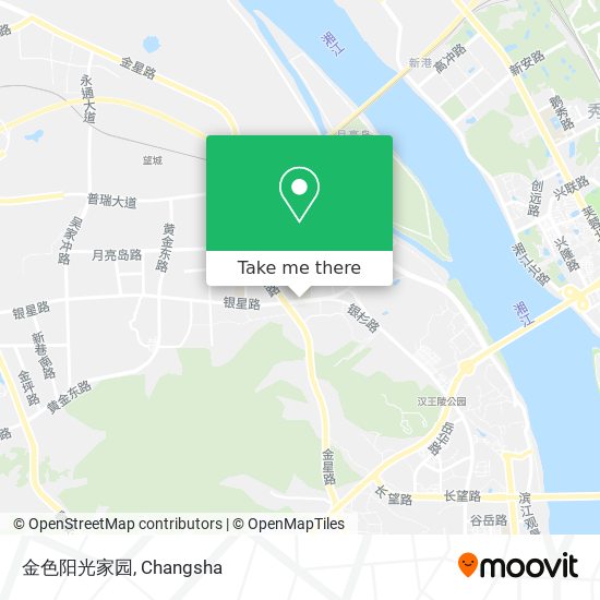 金色阳光家园 map