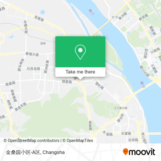 金桑园小区-A区 map