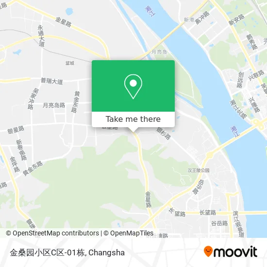金桑园小区C区-01栋 map