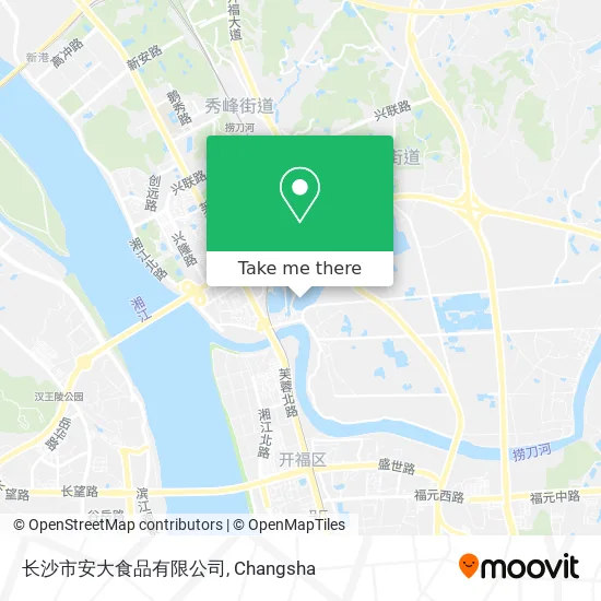 长沙市安大食品有限公司 map