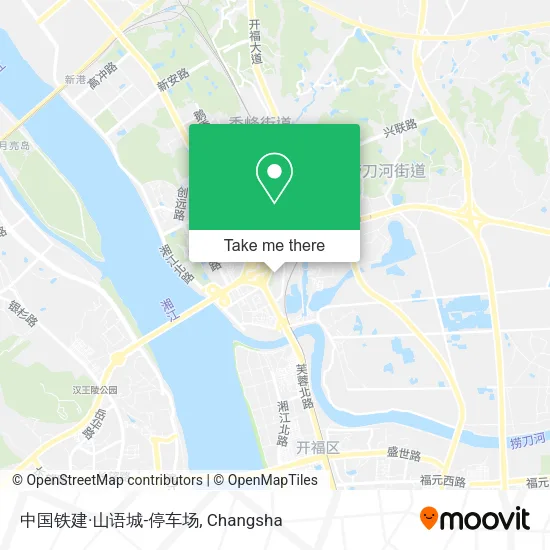 中国铁建·山语城-停车场 map