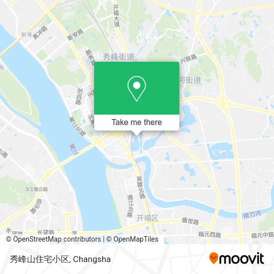 秀峰山住宅小区 map