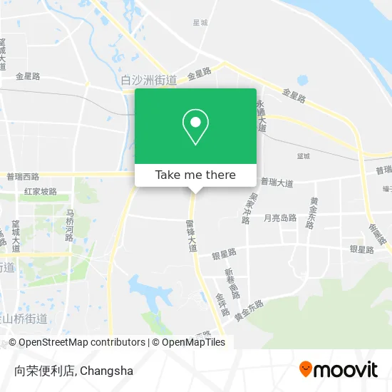 向荣便利店 map