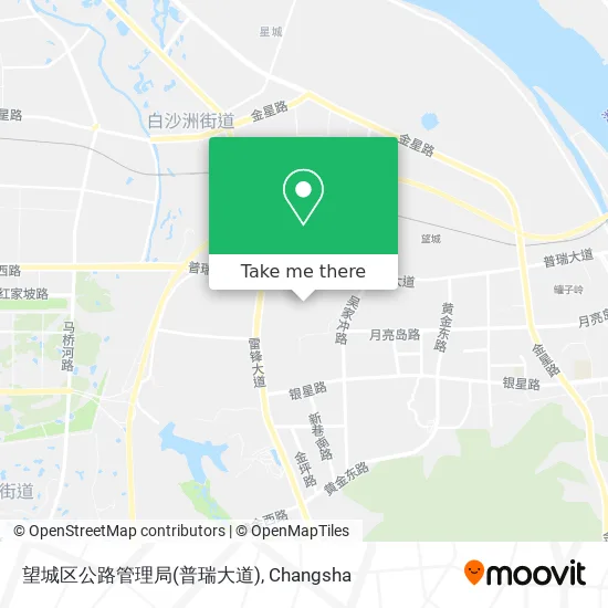 望城区公路管理局(普瑞大道) map