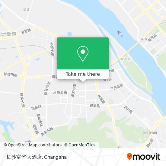 长沙富华大酒店 map