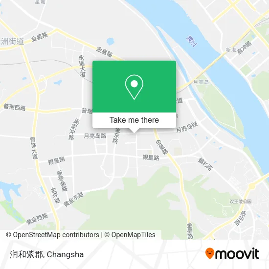 润和紫郡 map