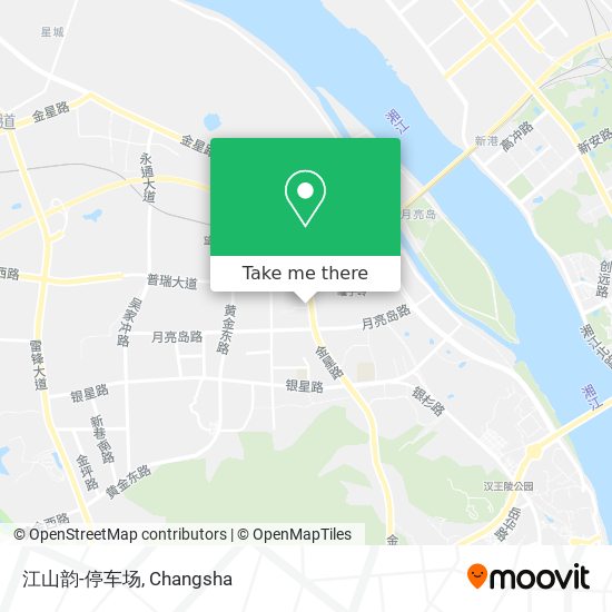 江山韵-停车场 map