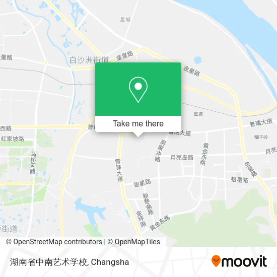 湖南省中南艺术学校 map