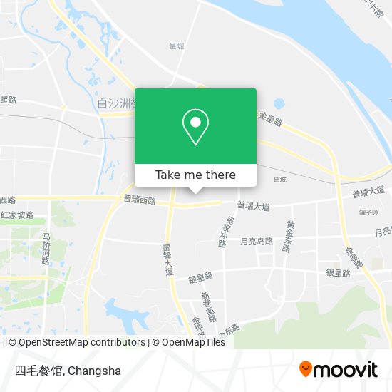四毛餐馆 map
