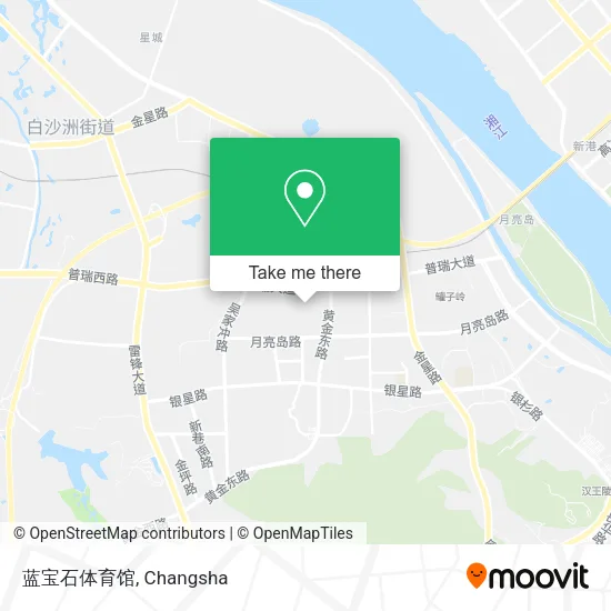 蓝宝石体育馆 map