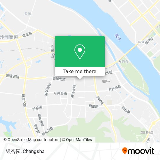 银杏园 map