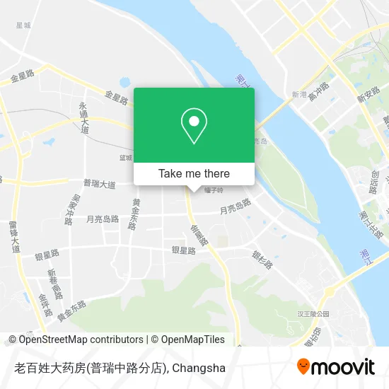 老百姓大药房(普瑞中路分店) map