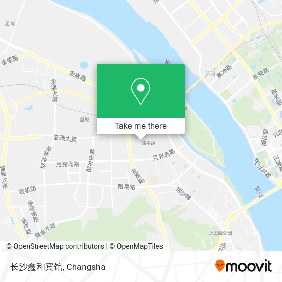长沙鑫和宾馆 map