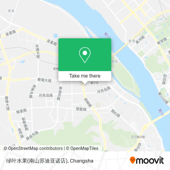 绿叶水果(南山苏迪亚诺店) map
