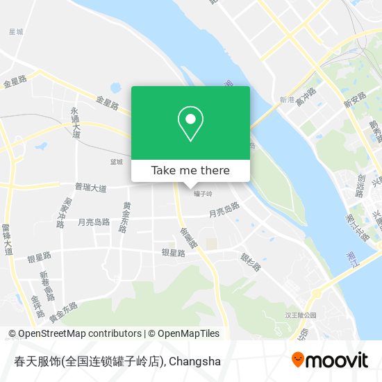 春天服饰(全国连锁罐子岭店) map