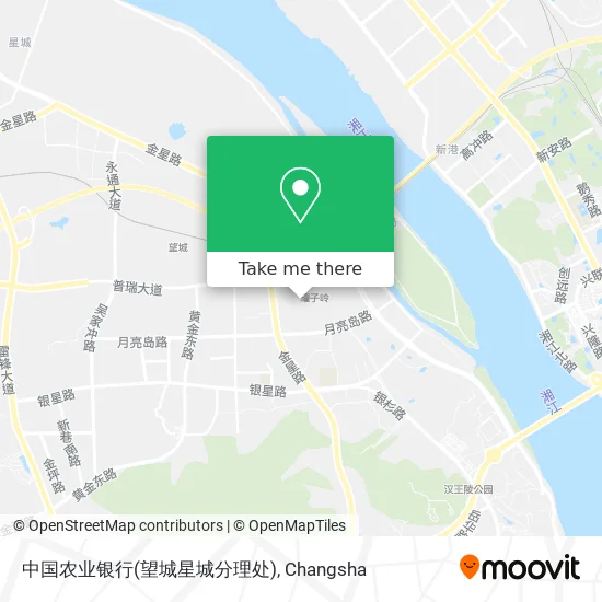 中国农业银行(望城星城分理处) map