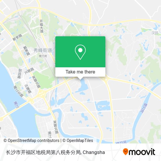 长沙市开福区地税局第八税务分局 map