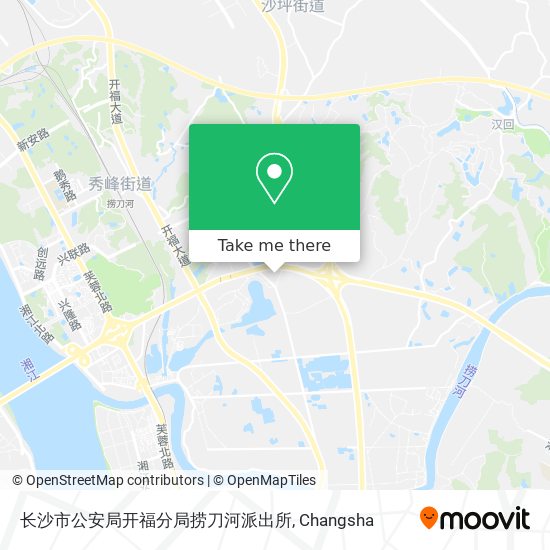 长沙市公安局开福分局捞刀河派出所 map