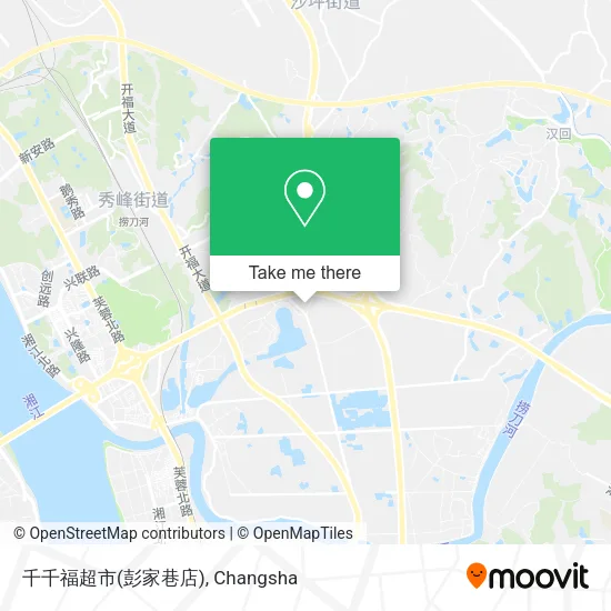千千福超市(彭家巷店) map