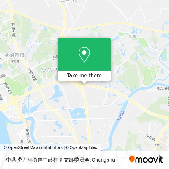 中共捞刀河街道中岭村党支部委员会 map