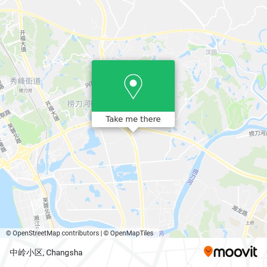 中岭小区 map
