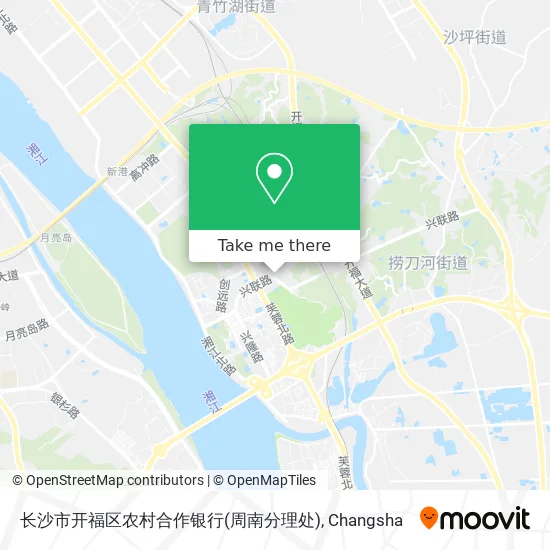 长沙市开福区农村合作银行(周南分理处) map
